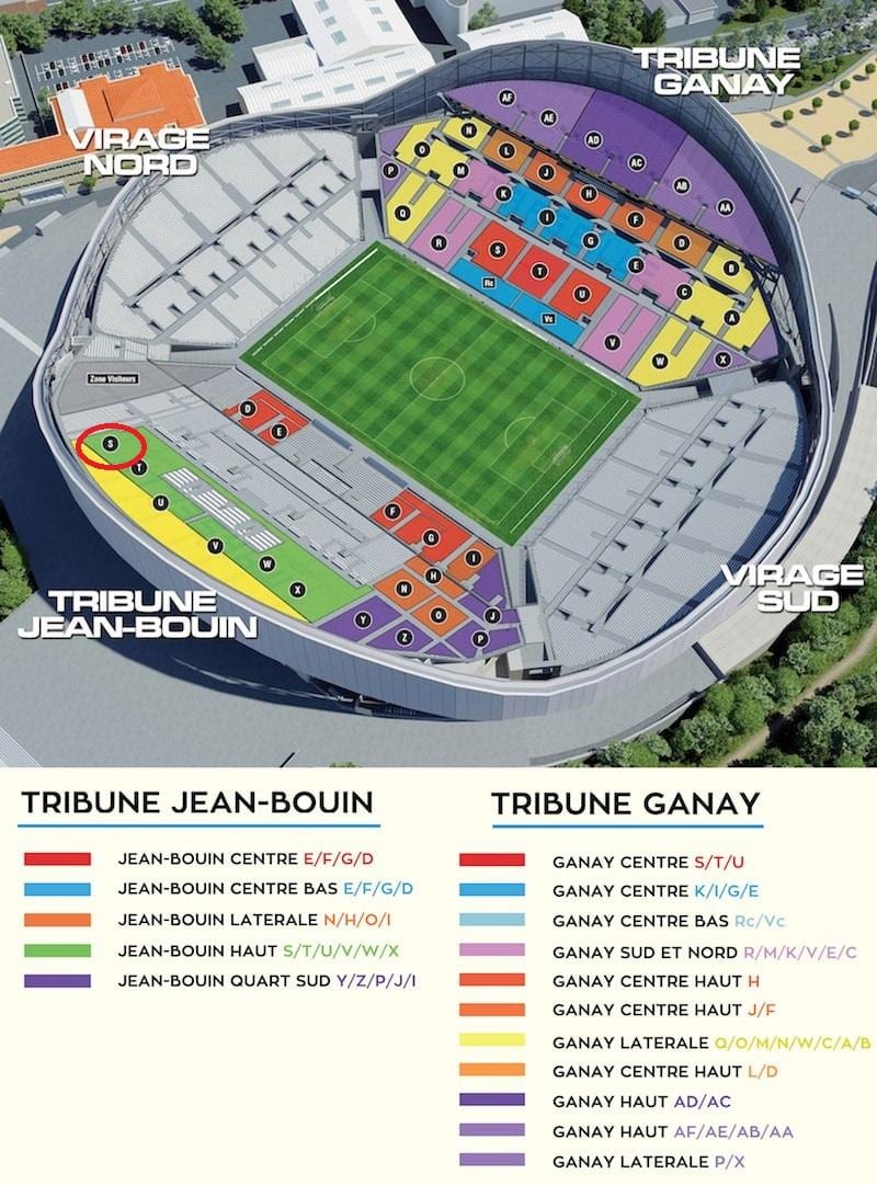 stade velodrome istmed kaart