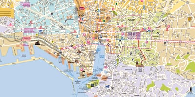 Kaart Marseille äärelinnas